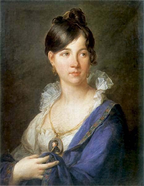 Franciszek Ksawery Lampi Portrait of Maria Magnuszewska nee Borakowska. Germany oil painting art